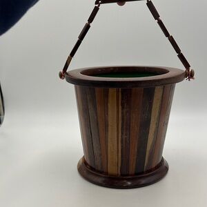 Vintage Wooden Bucket